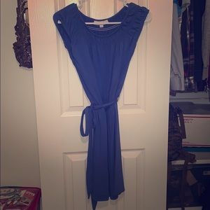 Loft super soft blue dress